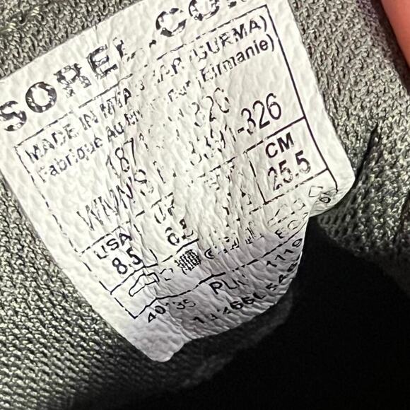 Sorel Out N About Duck Boots Women’s Size 8.5 Green Camo Waterproof NL3391-326 - Picture 4 of 8